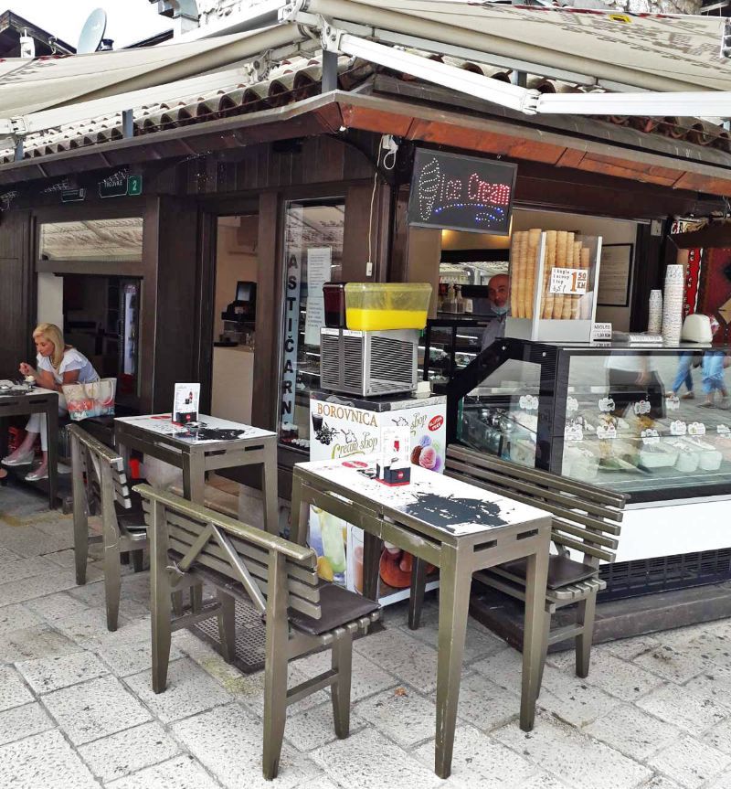 Cream shop